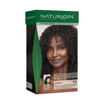 Vopsea de par Black 2.0, 115ml, Naturigin