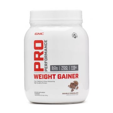 Weight Gainer cu aroma de ciocolata Pro Performance, 1134g, GNC