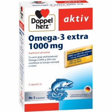 Omega3 extra 1000mg 60cps - DOPPEL HERZ