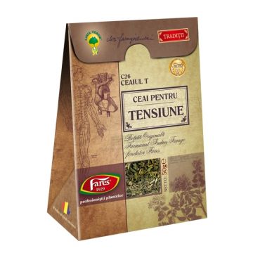 Ceaiul T tensiune Traditii 50g - FARES