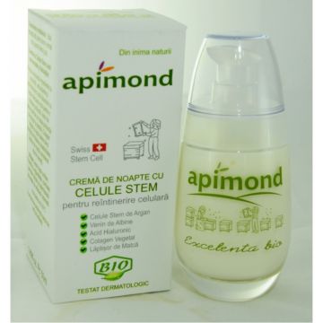 Crema noapte celule stem bio 50ml - APIMOND