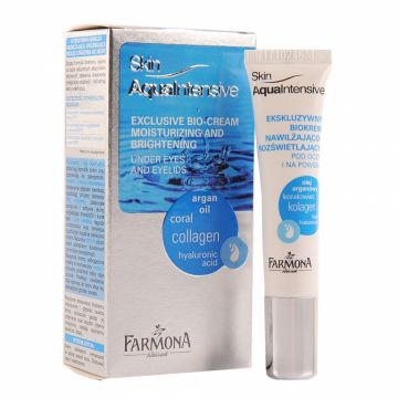 Crema ochi pleoape hidratare iluminare Skin Aqua Intensive 15ml - FARMONA
