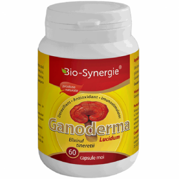 Ganoderma lucidum 400mg 60cps - BIO SYNERGIE