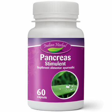 Pancreas Stimulent 60cps - INDIAN HERBAL