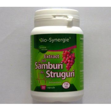 Samburi struguri extract 340mg 30cps - BIO SYNERGIE