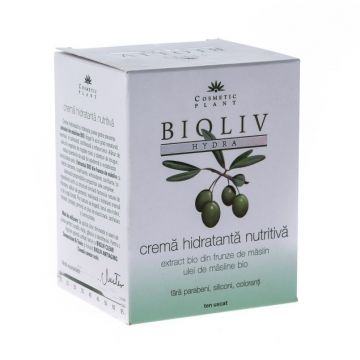 Crema hidratanta nutritiva Bioliv 50ml - COSMETIC PLANT