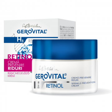 Crema prevenire riduri 50ml - GEROVITAL H3 RETINOL