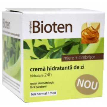 Crema zi hidratanta ten normal/mixt Bioten 50ml - ELMIPLANT