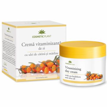 Crema zi vitaminizanta ulei catina masline 50ml - COSMETIC PLANT