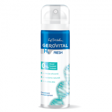 Deodorant spray antiperspirant Fresh 150ml - GEROVITAL H3 CLASSIC