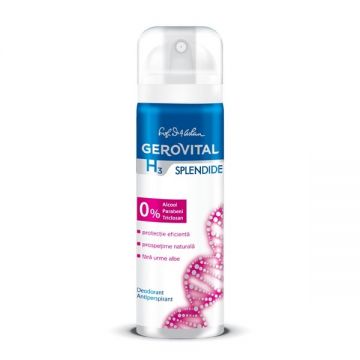 Deodorant spray antiperspirant Splendide 150ml - GEROVITAL H3 CLASSIC