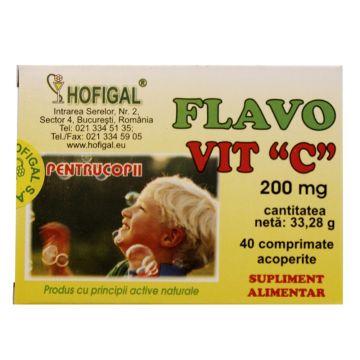 Flavovit C 200mg 40cp - HOFIGAL