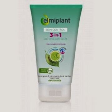 Gel exfoliant zilnic SkinControl 150ml - ELMIPLANT