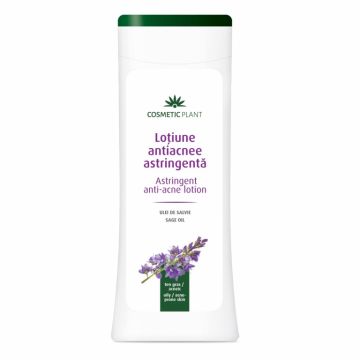 Lotiune antiacnee ulei salvie 200ml - COSMETIC PLANT