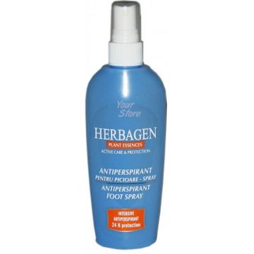 Spray antiperspirant picioare 150ml - HERBAGEN