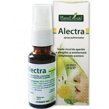Spray pulverizator antialergic Alectra 20ml - PLANTEXTRAKT