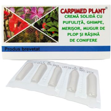 Supozitoare Carpimed Plant 10x1g - ELZIN PLANT