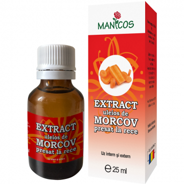 Extract uleios morcov 25ml - MANICOS