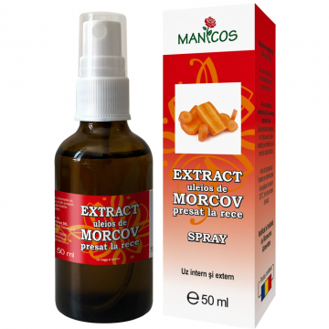 Extract uleios morcov spray 50ml - MANICOS