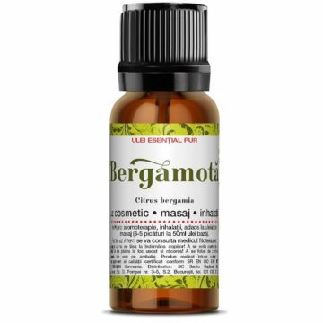 Ulei esential bergamota uz extern 10ml - SANTO RAPHAEL