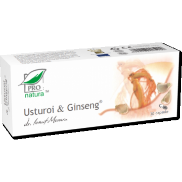 Usturoi ginseng 30cps - MEDICA