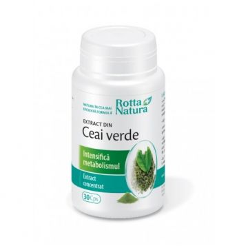 Ceai verde extract 30cps - ROTTA NATURA