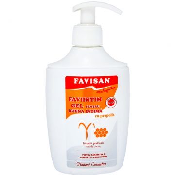 Gel igiena intima propolis FaviIntim 300ml - FAVISAN