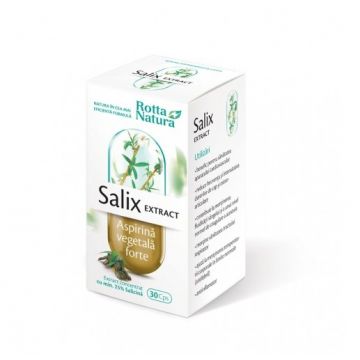 Salix extract[aspirina vegetala forte] 30cps - ROTTA NATURA