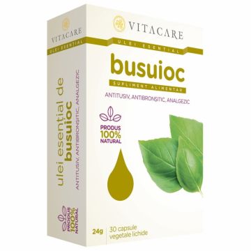 Ulei esential busuioc 30cps - VITACARE