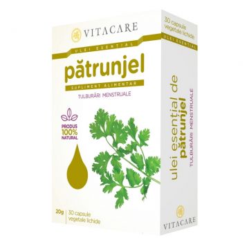 Ulei esential patrunjel 30cp - VITACARE