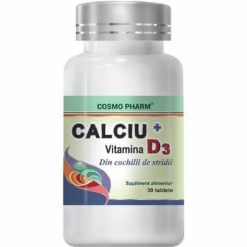 Calciu D3 30cp - COSMO PHARM