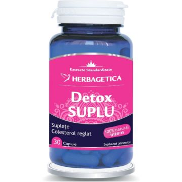 Detox suplu 30cps - HERBAGETICA