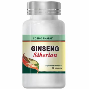 Ginseng siberian 500mg 30cps - COSMO PHARM