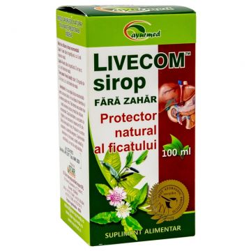 Sirop Livecom fara zahar 100ml - AYURMED