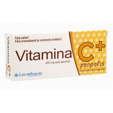 Vitamina C propolis 20cp - LAROPHARM