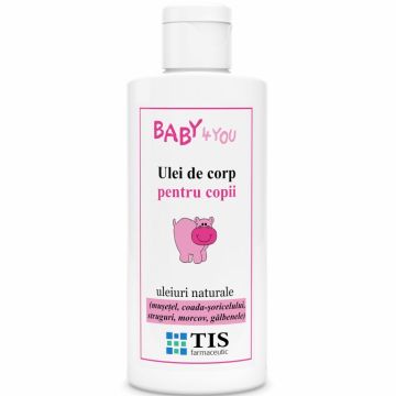 Ulei corp copii uleiuri naturale 100ml - TIS Ulei corp copii uleiuri naturale 100ml - TIS