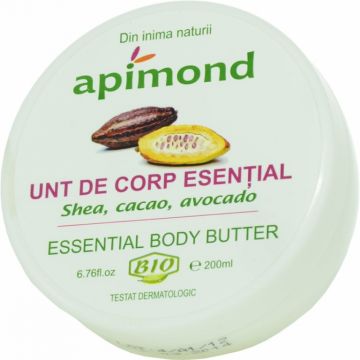 Unt corp esential shea cacao avocado bio 200ml - APIMOND