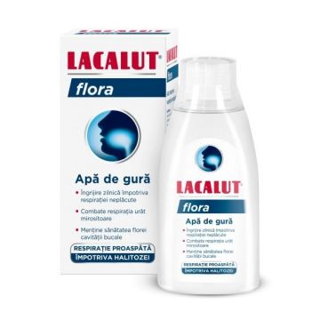 Apa de gura Flora, 300ml, Lacalut