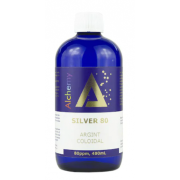 Argint Coloidal Silver 80ppm Pure Alchemy, 480 ml, Aghoras