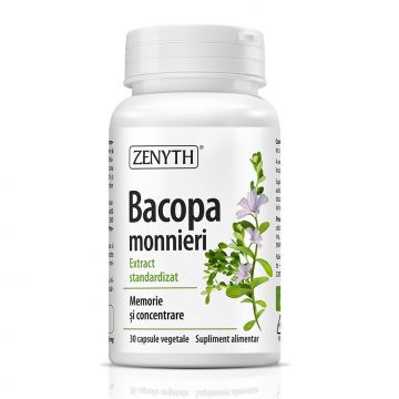 Bacopa monnieri, 30 capsule, Zenyth