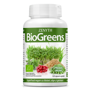 BioGreens, 120 capsule, Zenyth