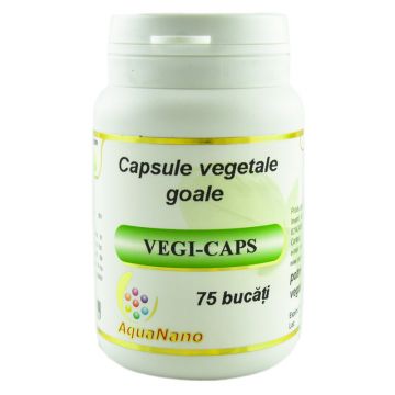 Capsule vegetale goale Vegi-Caps, 75 bucati, Aghoras