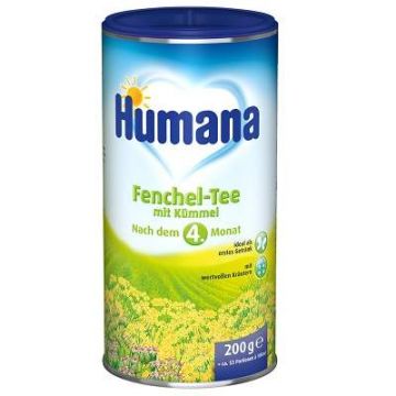 Ceai de fenicul de la 4 luni, 200g, Humana