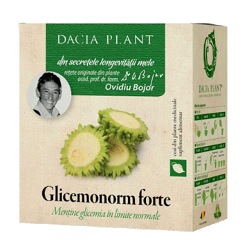 Ceai Glicemonorm Forte, 50g, Dacia Plant