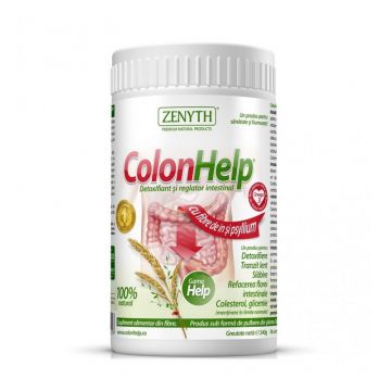 Colon Help detoxifiant si reglator intestinal, 240g, Zenyth