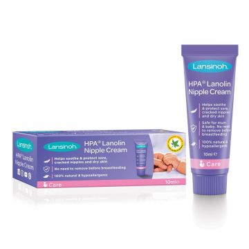 Crema Lanolin HPA, 10ml, Lansinoh