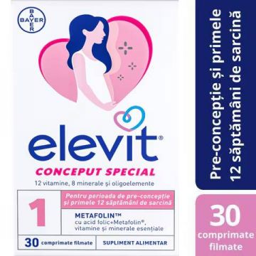 Elevit 1, 30 comprimate, Bayer