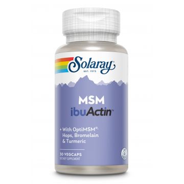 MSM IbuActin, 30 capsule vegetale, Secom