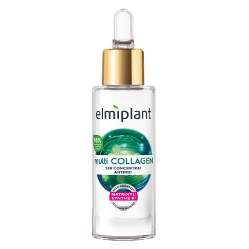 Serum antirid pentru fata multiCollagen, 30ml, Elmiplant