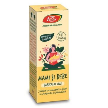 Solutie Babycalm Mami si Bebe D104, 30ml, Fares